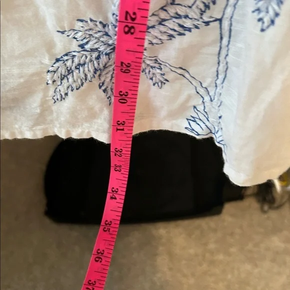 Tommy Bahama Blue Island Palm Tree Cover-Up – Size Large – Tropical Resort Style - Picture 9 of 9